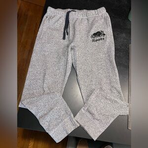 Roots Men’s Heather Gray Joggers Size Small